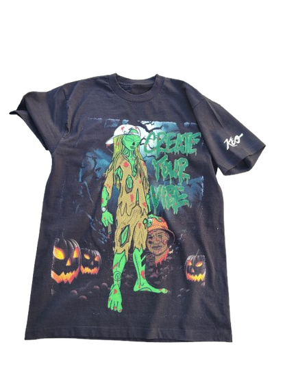 "Halloween Avatar Zombie" Tee/Crewneck