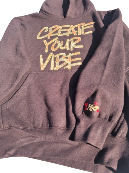 "Create Your Vibe" 2 Hoodie