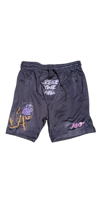 "Create Your Vibe-LA" Mesh Shorts