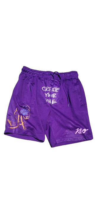 "Create Your Vibe-LA" Mesh Shorts