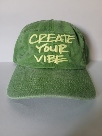 "Create Your Vibe " Caps