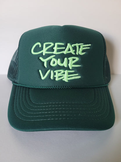 "Create Your Vibe " Caps