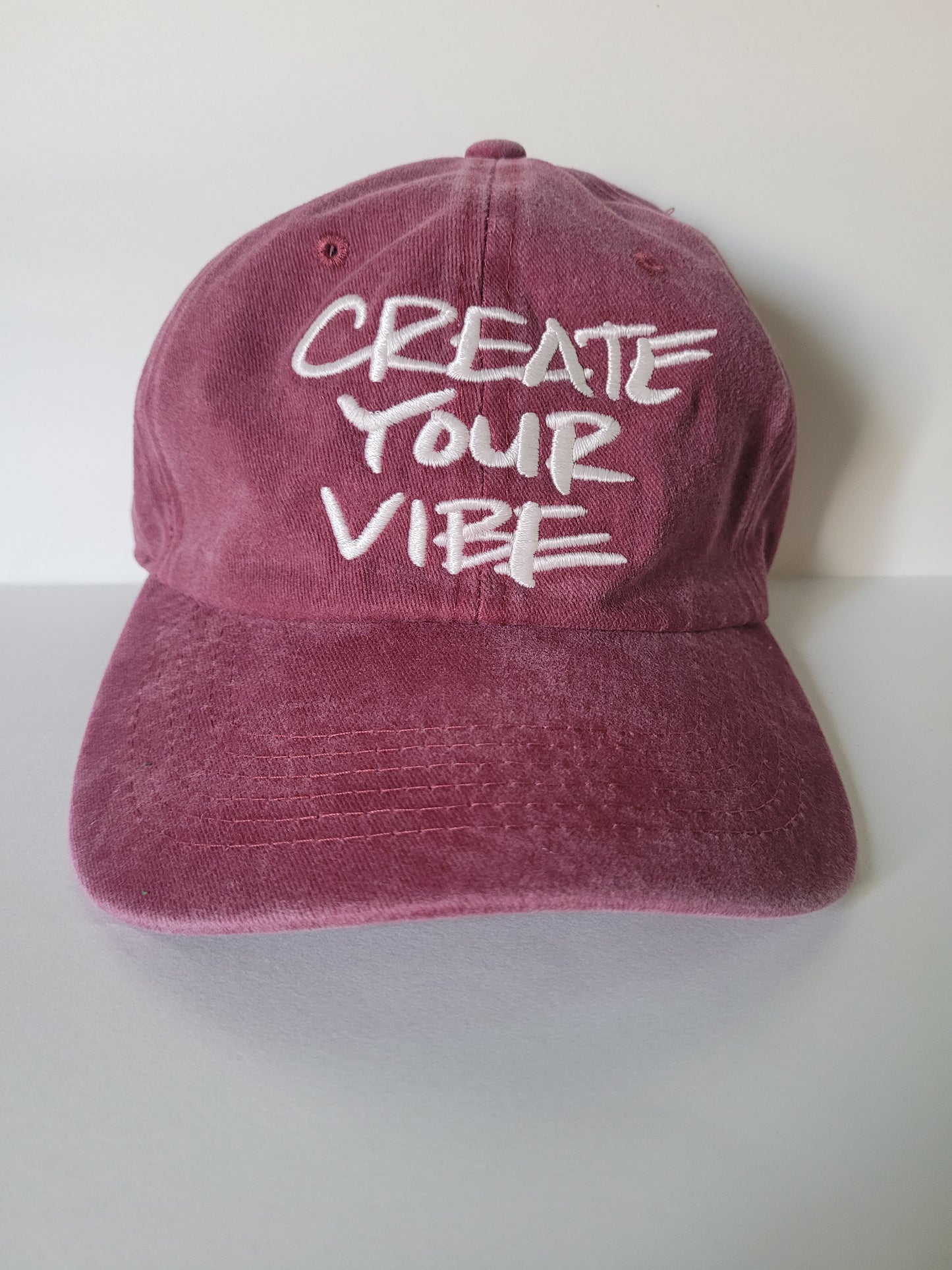 "Create Your Vibe " Caps