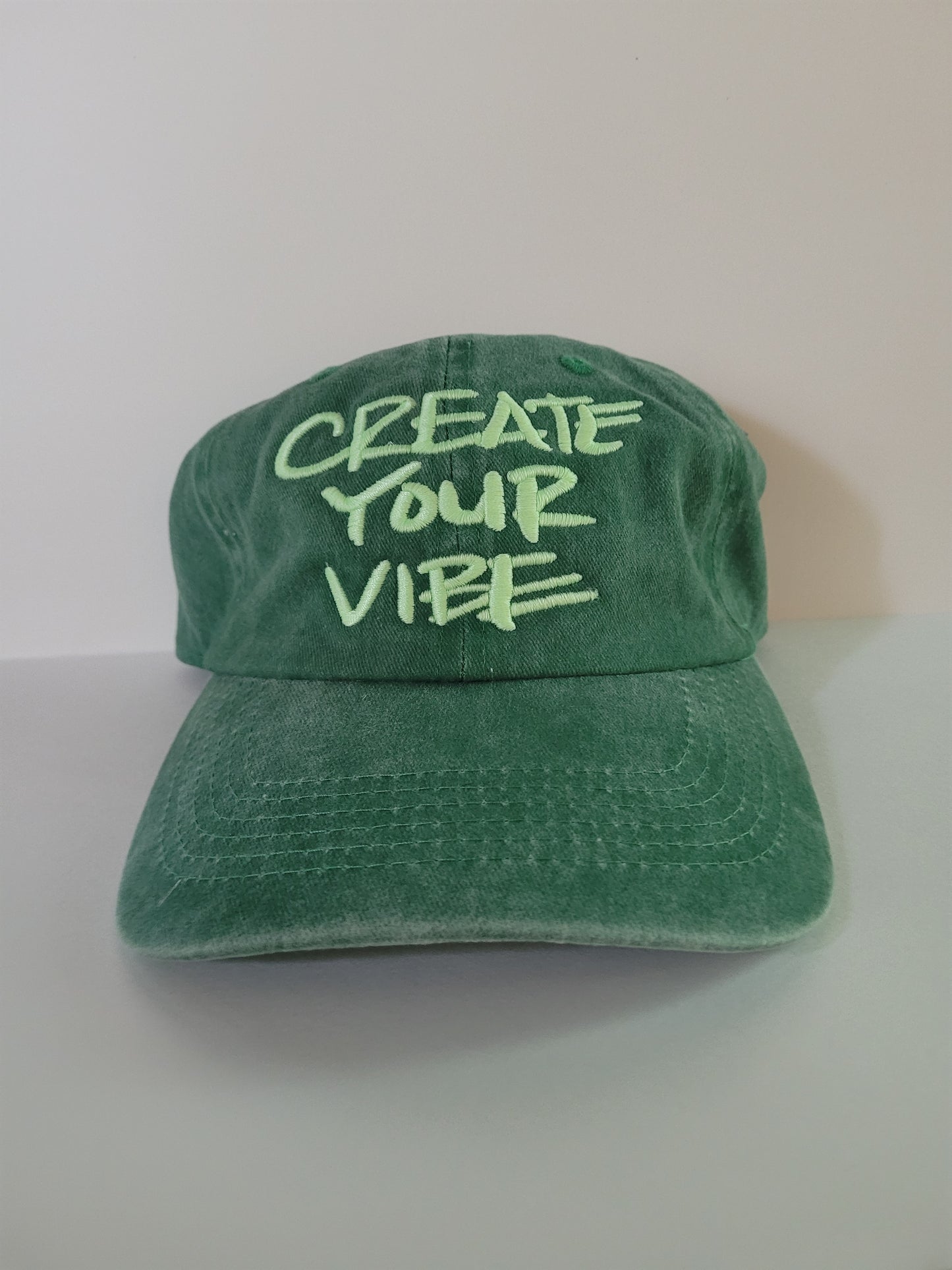 "Create Your Vibe " Caps