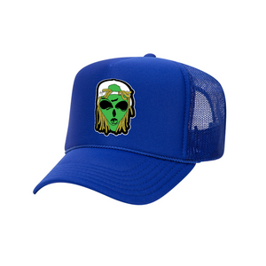Royal Urban Alien Face Trucker Hat